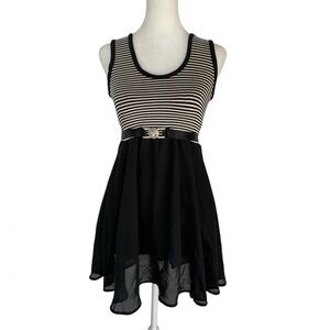 Celly Y2K Flowy Belted Tunic Top/ Mini Dresss